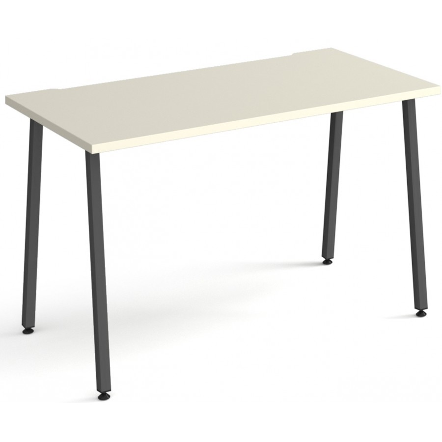 Sparta Straight Desk with A-frame Legs